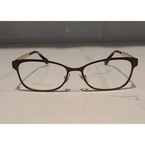 NEW JIMMY CHOO JC 203 41N BROWN HAVANQ RX EYEGLASSES 52-18-140